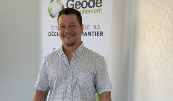 Yann BAUGÉ nouveau concessionnaire Geode environnement (traitement des déchets de chantier)
